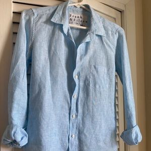 Frank & Eileen Barry Linen Shirt NWOT